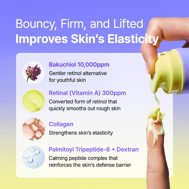 BY WISHTREND Vitamin A-mazing Bakuchiol Night Cream 1.05 Oz