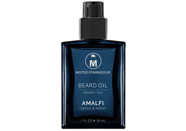 Mister Pompadour Amalfi Beard Oil, 1 oz (Organic)