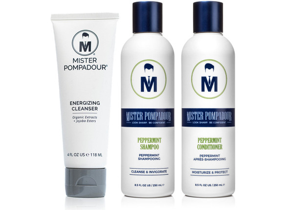 Mister Pompadour Complete Shower Set Mister Pompadour Complete Shower Set