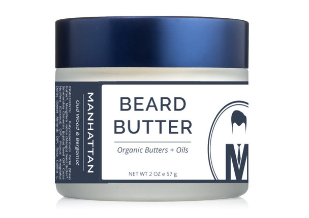 Mister Pompadour Manhattan Beard Butter, 2 oz (Organic)