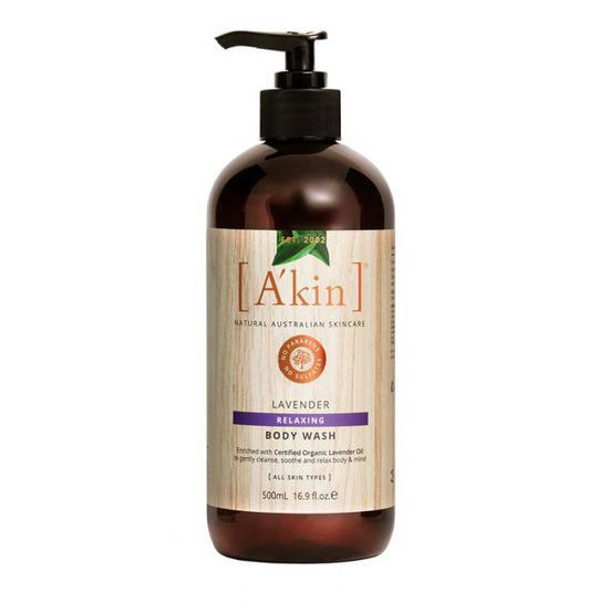 Akin Aromatherapy Body Wash Lavender 500ml