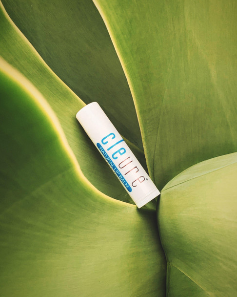 Cleure Lip Balm with Shea Butter - Organic, No Flavor