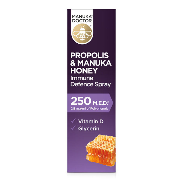 Manuka Doctor Vitamin D Spray with Manuka Honey & Propolis 250 M.E.D.