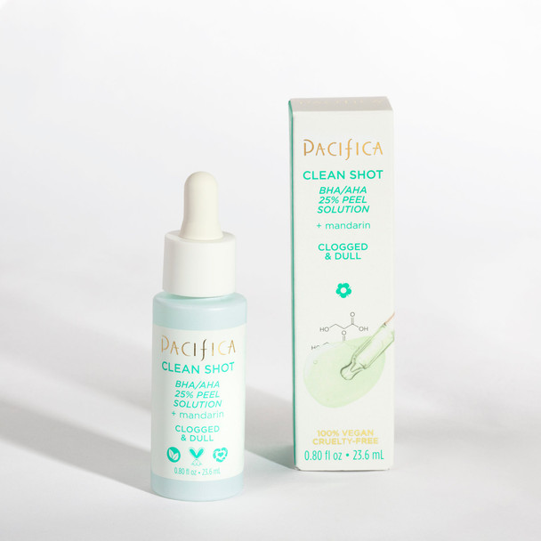 Pacifica Clean Shot - BHA/AHA 25% Peel Solution Pacifica Clean Shot - BHA/AHA 25% Peel Solution