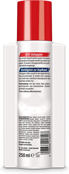 Alpecin Schuppen Killer Anti-Dandruff Shampoo 250ml