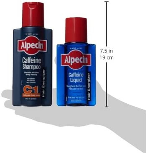 Alpecin Caffeine Shampoo and Alpecin Liquid Set