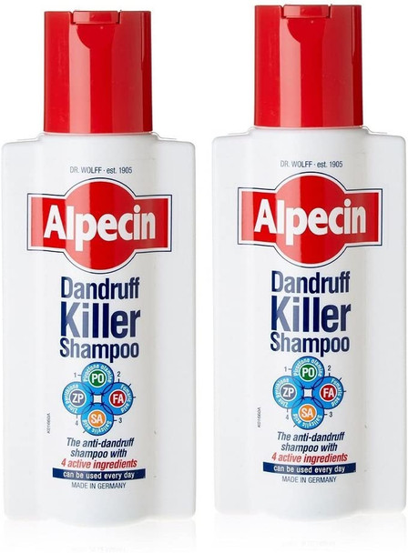 Alpecin Dandruff Killer Shampoo 250ml (Pack 2)