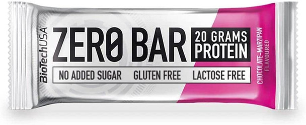 BioTech USA Zero Bar Protein Protein Bar Box, 20 x 50g