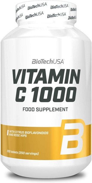 Biotech USA Vitamin C 1000 Bioflavonoids 250 Tablets
