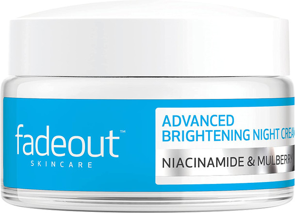 Fade Out Advanced Brightening Night Cream with Niacinamide & Mulberry Exfoliating Daily Face Cream For Even Skin Tone 50ml