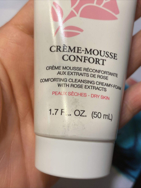 Lancome Creme Mousse Confort Comforting Cleansing Creamy Foam 1.7 oz / 50 ml