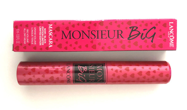 LANCOME PARIS Monsieur Big Volume Mascara #01 Big Is The New, Black, 0.33 Fl Oz