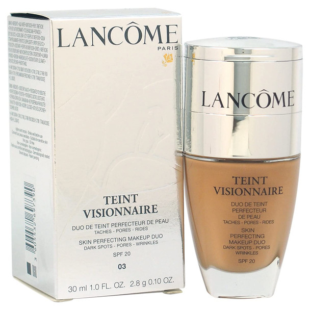 Lancome Teint Visionnaire Skin Perfecting Makeup Duo 03 Beige Diaphane for Women, 1 Ounce