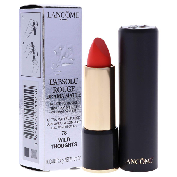 Lancome LAbsolu Rouge Drama Matte Lipstick - 78 Wild Thoughts Women Lipstick 0.12 oz