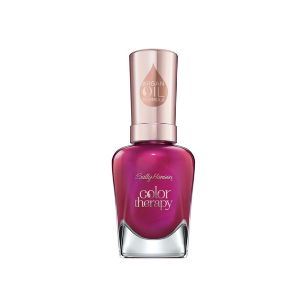 Sally Hansen Color Therapy Nail Polish, Rosy Glow 0.5 oz