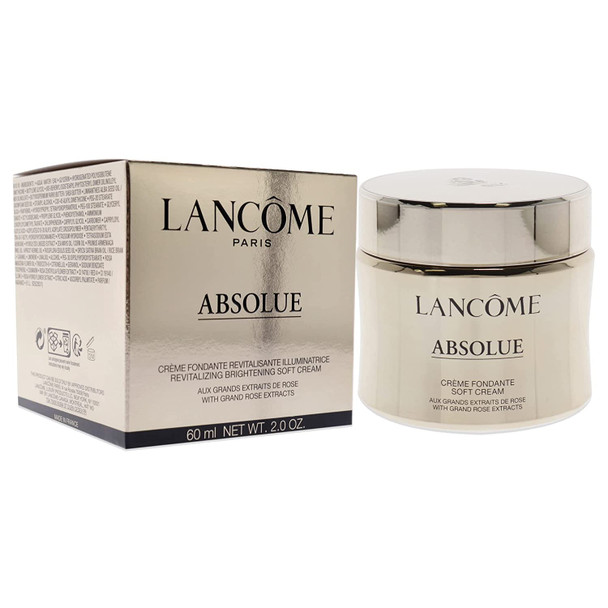 Lancome Absolue Revitalizing & Brightening Soft Cream With Grand Rose Extracts (2 oz.)