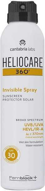 Heliocare 360 Invisible Spray Solare SPF30 200 ml