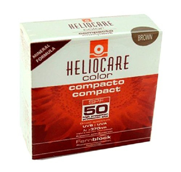 Heliocare Compact SPF50 Mineral Formula (Brown) by Heliocare