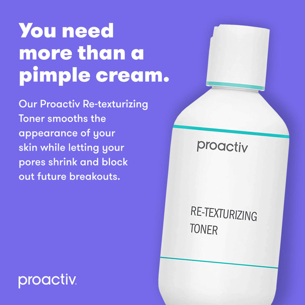 Proactiv Retexturizing Glycolic Toner - Salicylic Acid Toner For Sensitive Skin, Oily Skin, Acne Blemishes And Marks - With Salicylic Acid and Witch Hazel