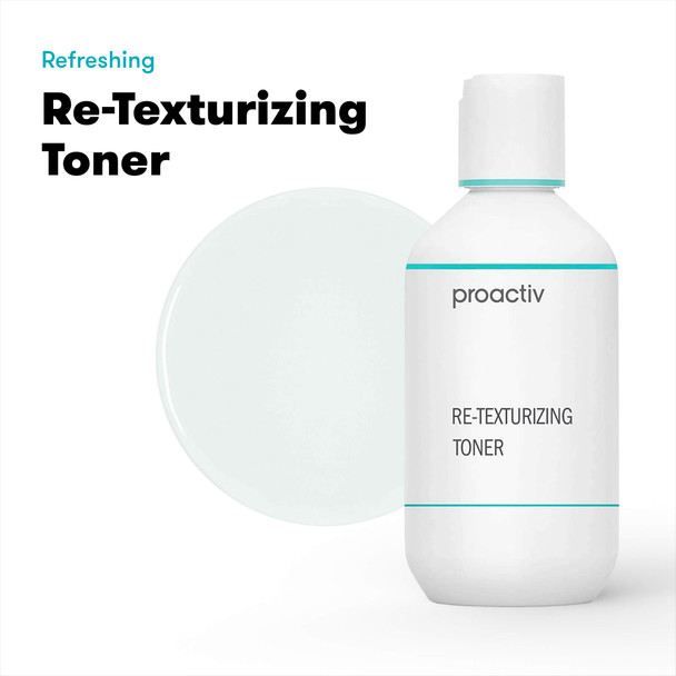 Proactiv Retexturizing Glycolic Toner - Salicylic Acid Toner For Sensitive Skin, Oily Skin, Acne Blemishes And Marks - With Salicylic Acid and Witch Hazel