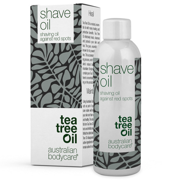 Shaving oil for the whole body - Shaving Oil shaving oil against shaving rash and ingrown hairs - The result: smooth, gentle, with pleasantly less irritation and redness, 80 ml