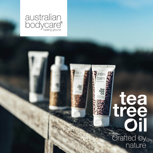 Australian Bodycare Body Cream 100 ml | Intensive Tea Tree Oil moisturiser for dry and damaged skin | The cream leaves the skin healthy and soft