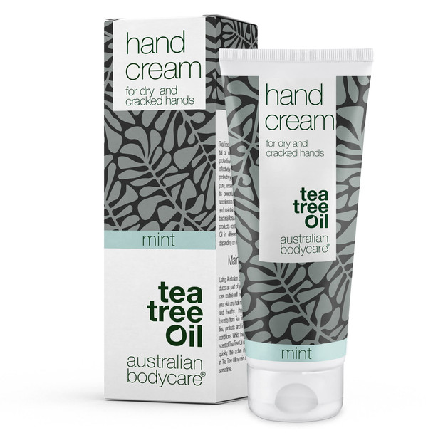 Australian Bodycare Hand Cream for very dry hands | Tea Tree Oil + Mint | Hand cream for Men & Women with cracked hands | Vegan Hand Cream with Tea Tree Oil |100ml