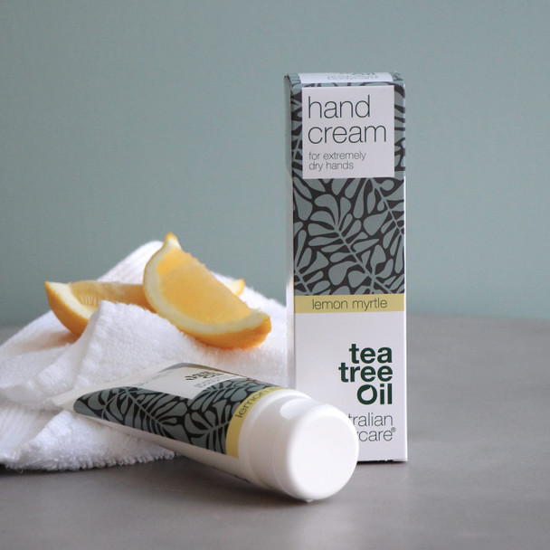 Australian Bodycare Hand Cream for very dry hands | Tea Tree Oil + Lemon Myrtle | Hand cream for Men & Women with cracked hands | Vegan Hand Cream with Tea Tree Oil | 100ml