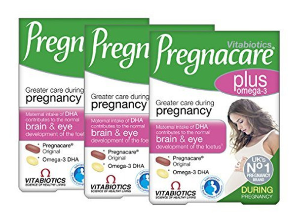 Pregnacare Vitabiotics Plus, 60 Tablets, Pack Of Three