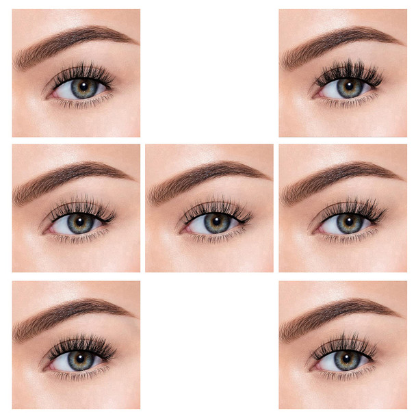 7 Pairs Mink Lashes, LASHVIEW False Eyelashes Handmade Lashes,3D Natural Layered Effect,Reusable Natural Look False Eyelashes for Makeup (CDDM-7)
