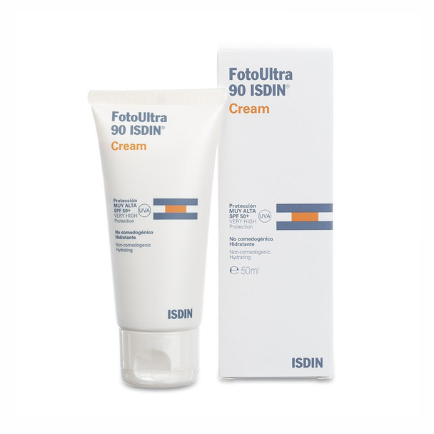 ISDIN FotoUltra 90 (50ml) | Facial Sun Cream SPF50+ | Moisturiser