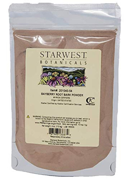 Bayberry Root Bark Powder 4oz