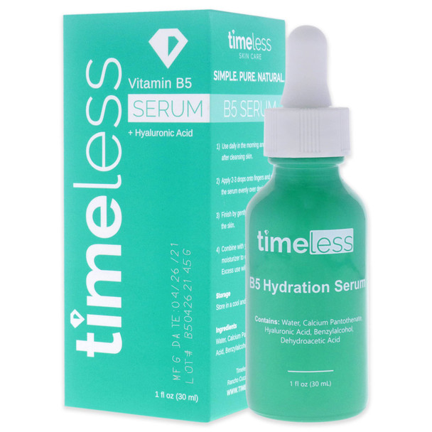 Timeless Vitamin B5 Hydration Serum Unisex 1 oz