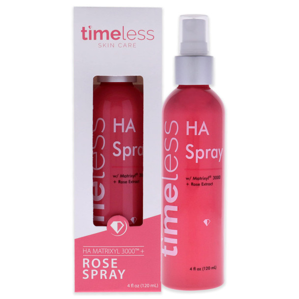 Timeless HA Matrixyl 3000 Spray - Rose Women 4 oz