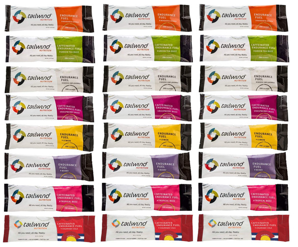 Tailwind Nutrition Endurance Fuel - Complete Energy and Electrolytes - 24 Stickpack Set
