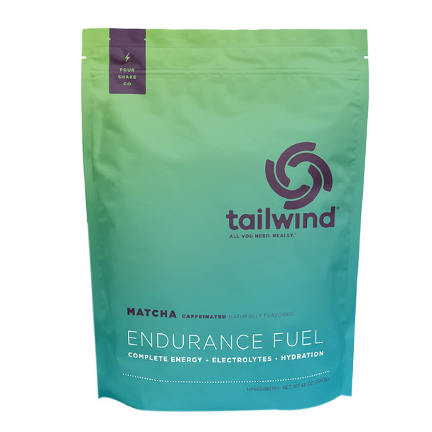 Tailwind Nutrition Endurance Fuel 50 Serving Green Tea Flavour - Caffeinated