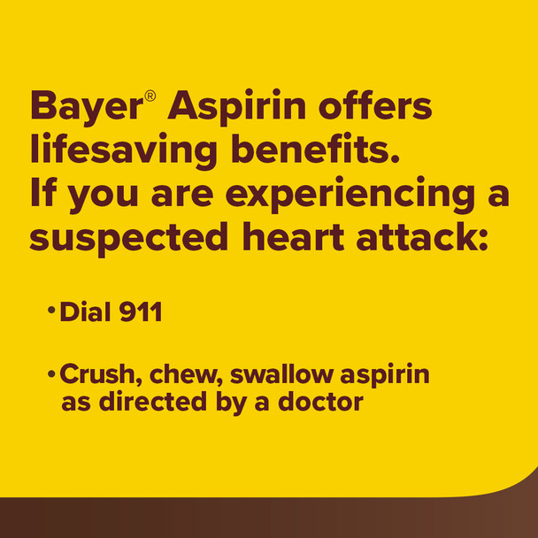 Bayer Healthcare - Bayer Low Dose Safety Coated Aspirin 81 Mg. - 120 Enteric-Coated Tablets