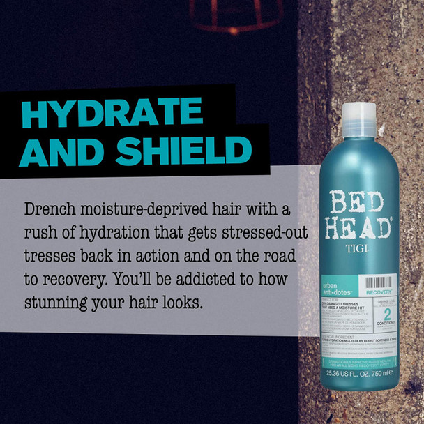 Tigi Bed Head Urban Anti+dotes Recovery Conditioner Damage Level 2, 25.36-Ounce (Pack of 2) Tigi Bed Head Urban Anti+dotes Recovery Conditioner Damage Level 2, 25.36-Ounce (Pack of 2)