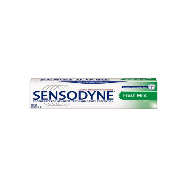 Sensodyne Fluoride Toothpaste, Maximum Strength, Fresh Mint 4 oz
