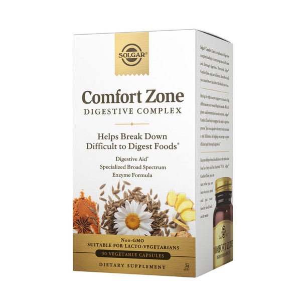 Solgar  Comfort Zone Digestive Complex 90 Vegetable Capsules
