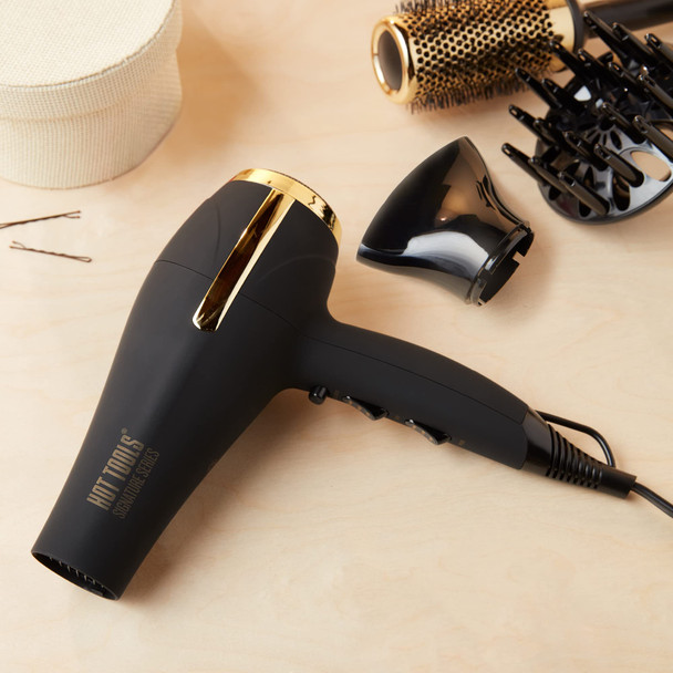 Hot Tools Pro Signature Ionic Ceramic Hair Dryer | Lightweight with Professional Blowout Results
