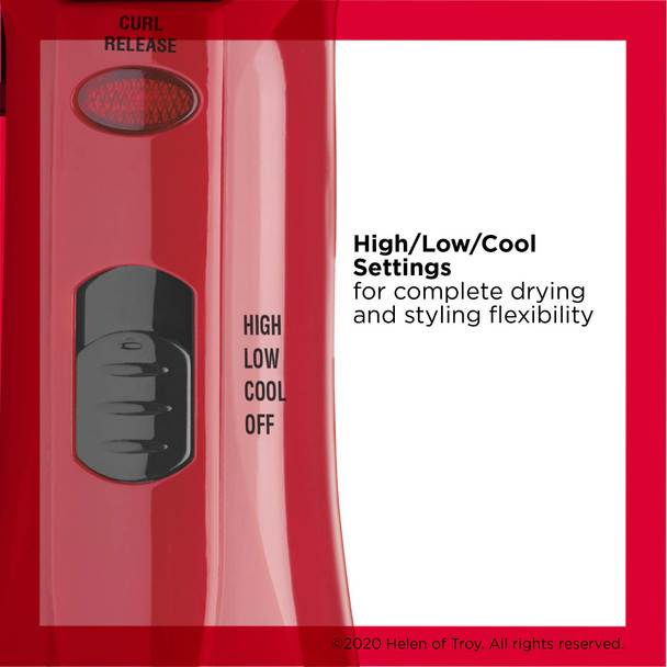 Revlon 1200W Perfect Style Hot Air Kit | Style, Curl, and Volumize, 3 Piece Set