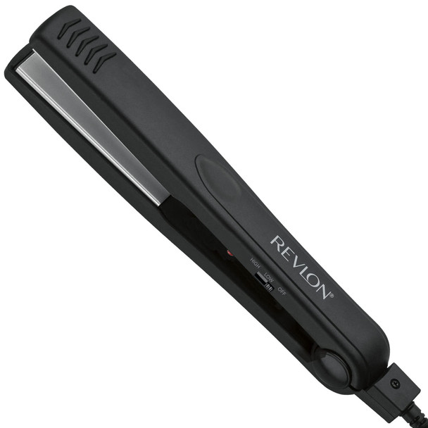 Revlon Ceramic Hair Flat Iron | Ultra straight, Quick and Smooth Straightening, (1 in)