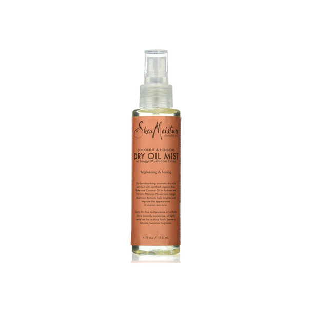 Shea Moisture Coconut & Hibiscus Dry Oil Mist for Unisex 4 oz