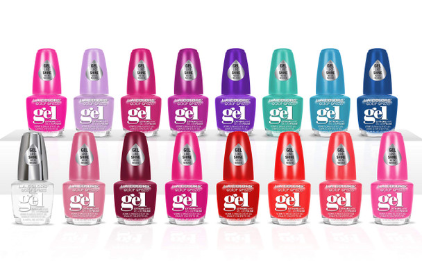 L.A. Colors Gel Shine Nail Polish, Red Carpet Ready, 0.44 Fluid Ounce (Pack of 3)