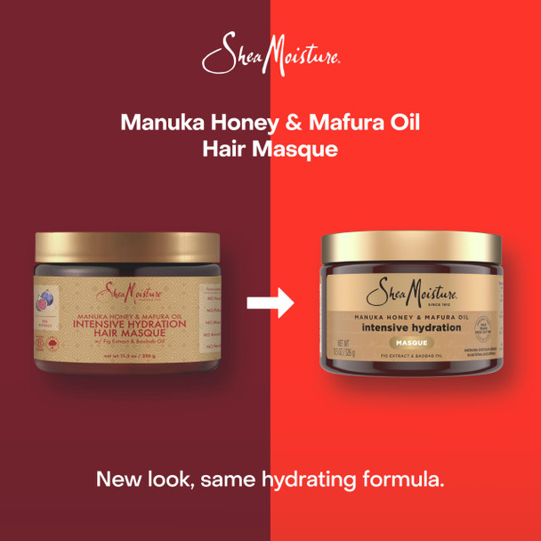 Shea Moisture Manuka Honey and  Mafura Oil Intensive Hydration Masque 12 oz
