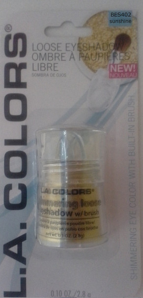 L. A. Colors Expressions Loose Eyeshadow. Net Wt 0.10 Oz (2.8 G)