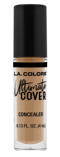 L.A. COLORS Ultimate Cover Concealer- Porcelain, 0.13 Fl Oz