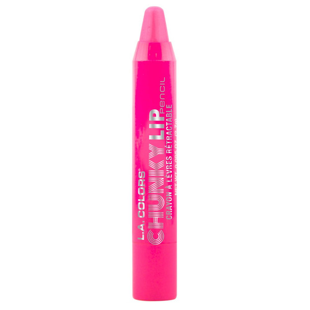 L.A. Colors Chunky Lip Pencil, Party Pink, 0.04 Ounce