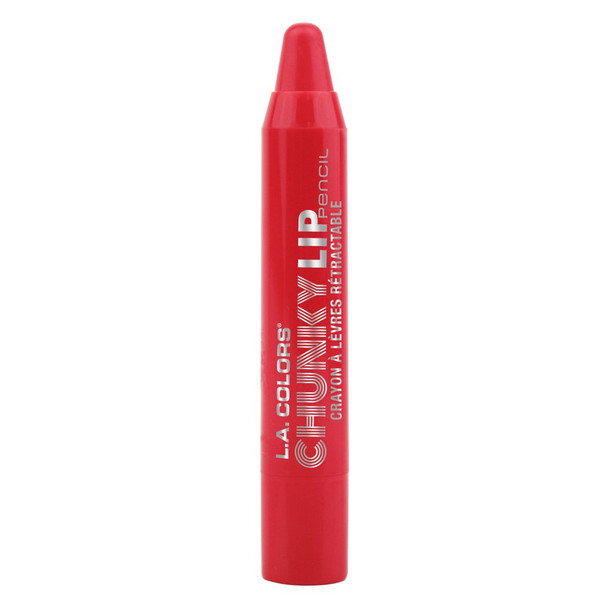 L.A. Colors Chunky Lip Pencil, Hot Red, 0.04 Ounce L.A. Colors Chunky Lip Pencil, Hot Red, 0.04 Ounce